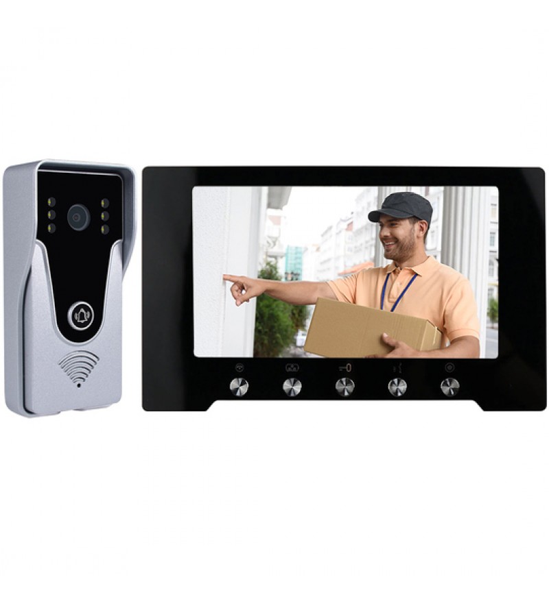 Video Portero RAR595F-HW + RAD352F-HP + Adapter Pantalla de 7" IP65