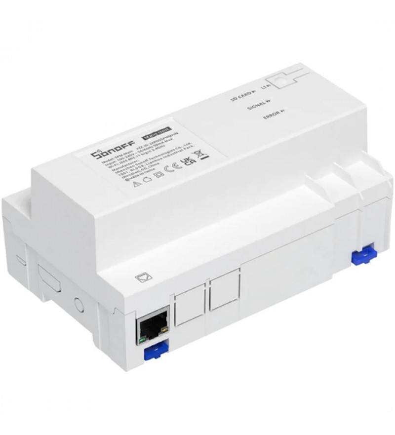 Interruptor Smart Sonoff SPM-Main Wi-Fi/MicroSD/50A/Bivolt - Blanco