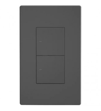 Interruptor de Pared Inteligente Smart Sonoff SwitchMan M5-2C-120 Wi-Fi/Bluetooth/2 Botones Bivolt - Dim Gray