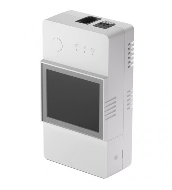 Interruptor Inteligente Smart Sonoff THR320D LCD Screen Wi-Fi/RJ11 - Blanco