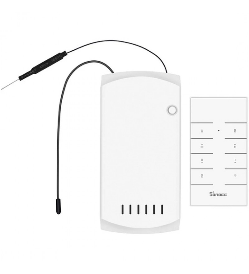Interruptor Smart para Control de Ventilación e Iluminación Sonoff iFan04-L Wi-Fi/120V 5A/Bivolt - Blanco