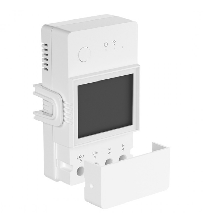 Interruptor de Medidor de Potencia Sonoff POWR316D Elite Bluetooth/Wi-Fi/Bivolt 16A - Blanco