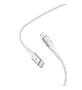 Cable Spigen AirWire PB2101 ACA04193 USB-C a Conector Lightning - Blanco
