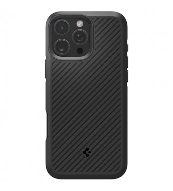 Funda para iPhone 16 Pro Spígen Core Armor ACS08157 - Matte Black