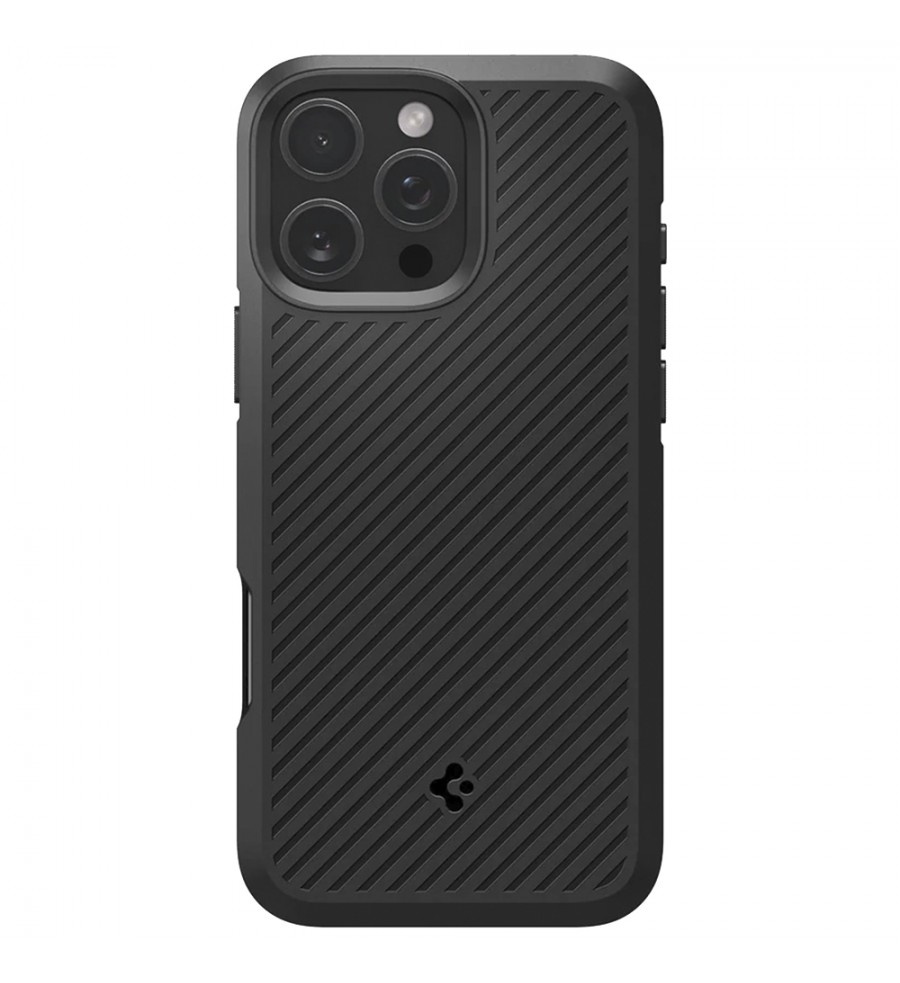 Funda para iPhone 16 Pro Spígen Core Armor ACS08157 - Matte Black