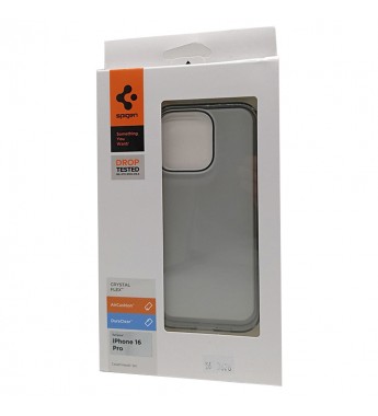 Funda para iPhone 16 Pro Spigen Crystal Flex ACS08160 - Space 
