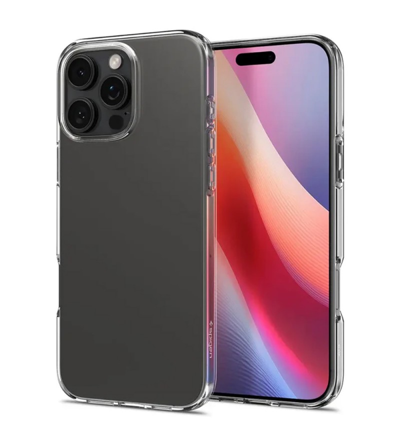 Funda para iPhone 16 Pro Spigen Crystal Flex ACS08159 - Clear