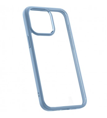 Funda para iPhone 14 Pro Max Spigen Case Crystal Hybrid ACS04640 - Sierra Blue