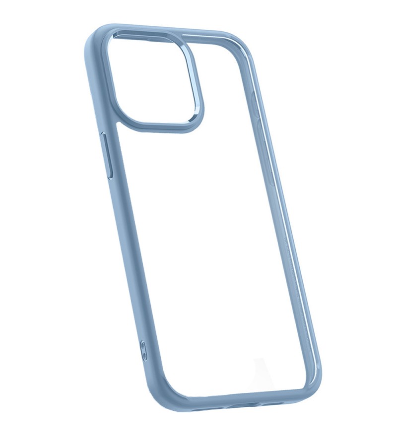 Funda para iPhone 14 Pro Max Spigen Case Crystal Hybrid ACS04640 - Sierra Blue