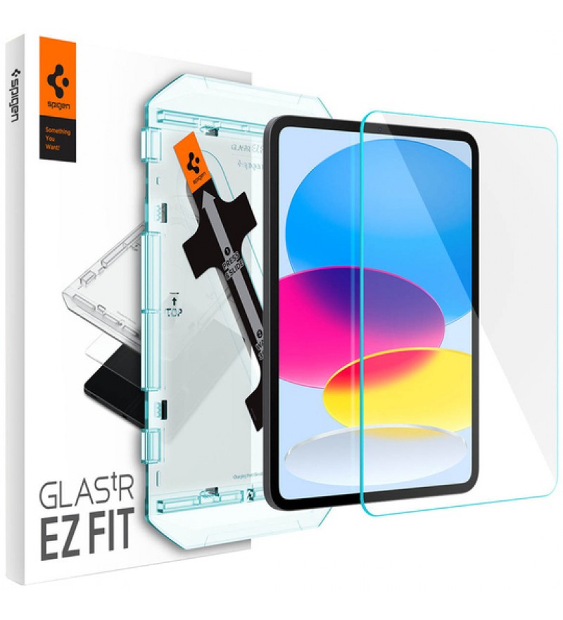 Pelicula para iPad de 10.9" Spigen EZ Fit GLAS.tR Slim AGL05554 - Transparente