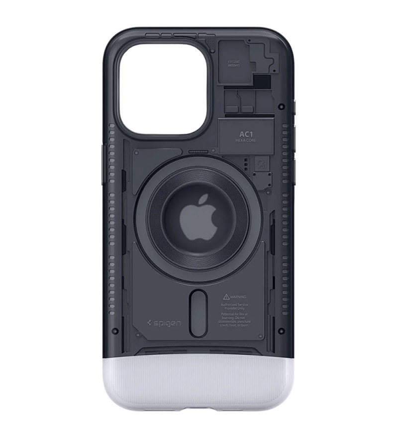 Funda para iPhone 15 Pro Max Spigen Classic C1 MagFit ACS06607 - Graphite