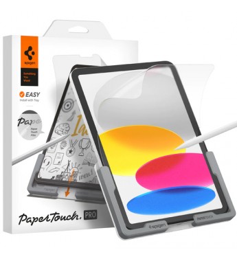 Pelicula Spigen Para iPad 10th de 10.9" Paper Touch Pro AFL05537 - (Caja Fea)