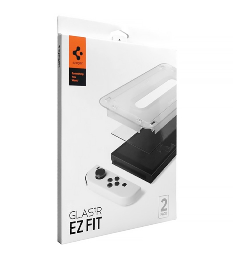 Pelicula Spigen para Nintendo Switch OLED Glas TREZ AGL03829 - Transparente