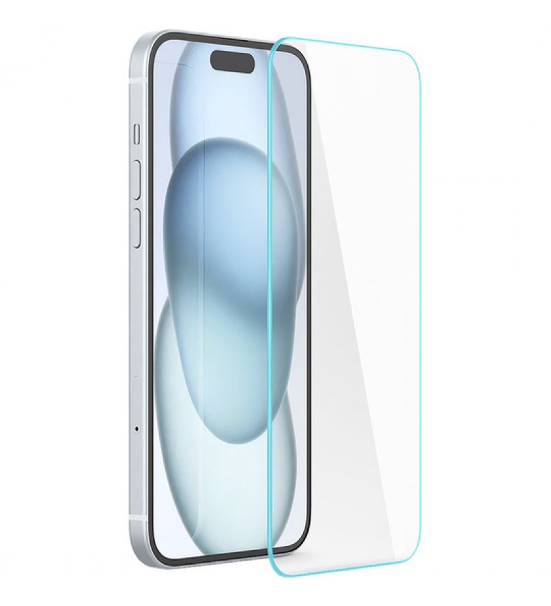 Pelicula para iPhone 15 Spigen Glastr Slim Fit HD AGL06910 - Transparente