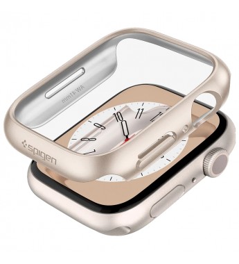 Funda para Apple Watch de 41 mm Spigen Thin Fit (ACS04185) - Starlight