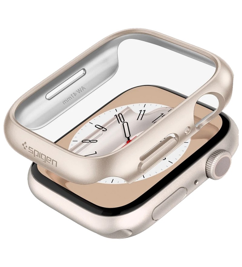 Funda para Apple Watch de 41 mm Spigen Thin Fit (ACS04185) - Starlight
