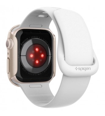 Funda para Apple Watch de 41 mm Spigen Thin Fit (ACS04185) - Starlight