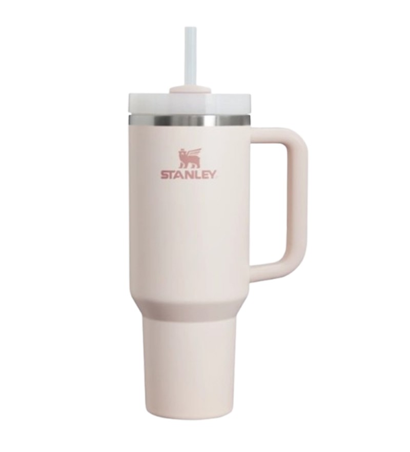 Vaso Térmico Stanley Flowstate Quencher H2.0 Tumbler Con Pajita 887mL - Rosequartz 