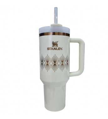 Vaso Térmico Stanley The Flowstate Quencher H2.0 de 1.18L - Cream