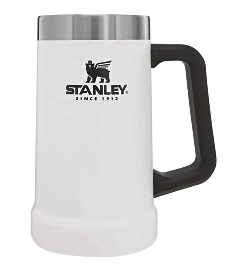 Vaso Térmico Stanley Big Grip Beer Stein 10-02874-071 de 709mL - Blanco