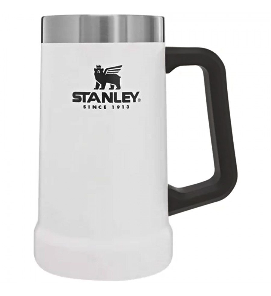 Vaso Térmico Stanley Big Grip Beer Stein 70-15703-007 de 709mL - Blanco