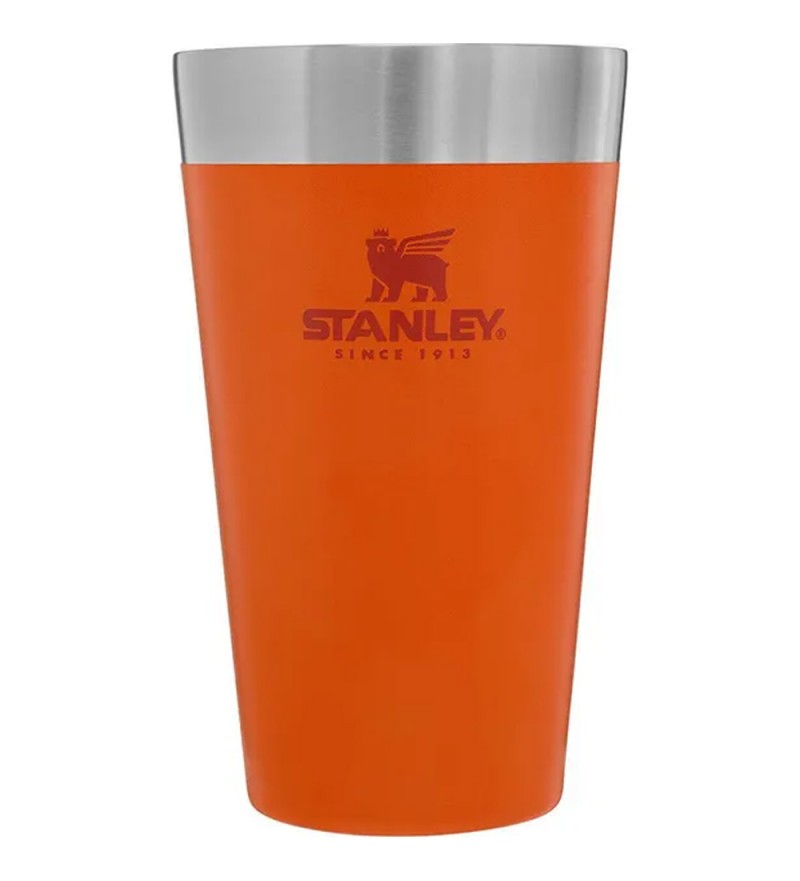 Vaso Térmico Stanley Aventure Stacking Beer Pint 70-15704-005 de 473mL - Naranja
