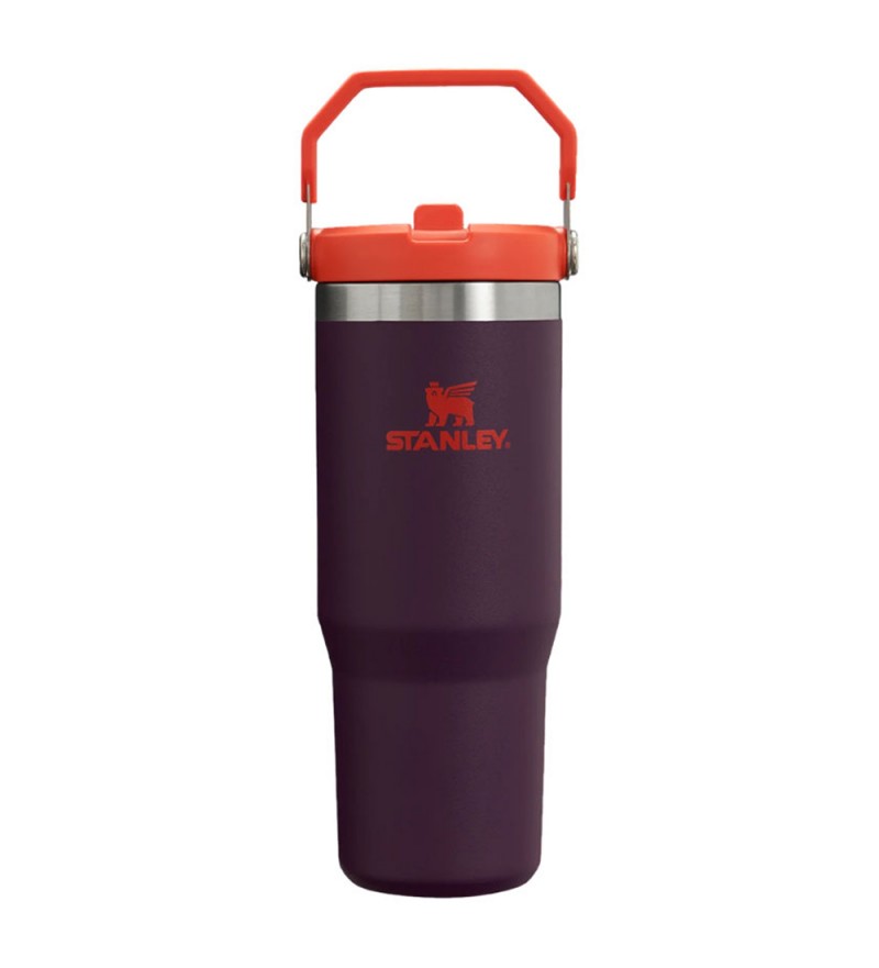 Termo Stanley Termica Flip Straw Tumbler 887mL- Plum