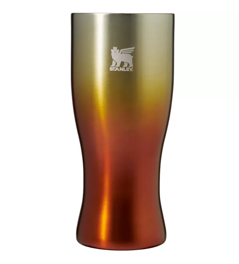 Vaso Termico Stanley Golden Hour Prismatic Pilsenr Glass 443mL - Amber Haze
