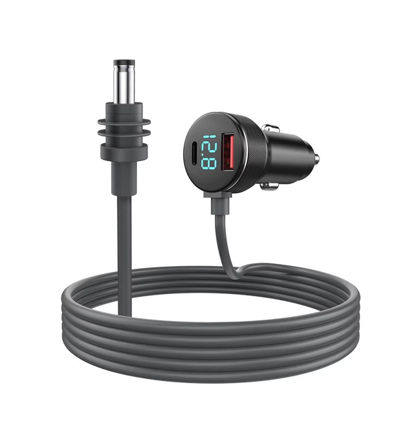 Cable Vehicular para Starlink Mini 12V USB-C/USB-A