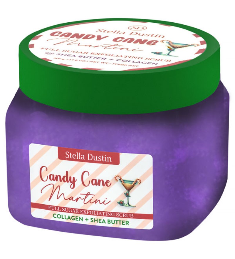 Exfoliante Corporal Stellla Dustin Scrub Caandy Cane Martini - 500g