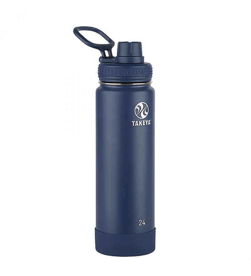 Termo Takeya Bottles Actives Spout Lid 51044 de 24oz (700mL) - Midnight