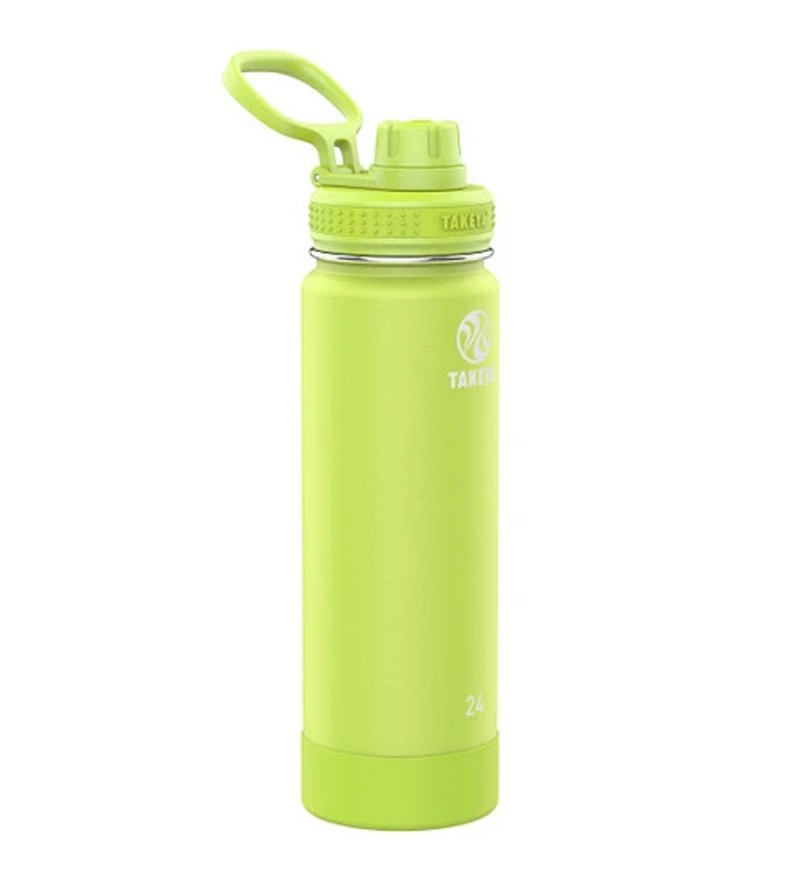 Termo Térmica Takeya Actives Spout Lid 51038 de 24oz (700mL) - Citron Green 