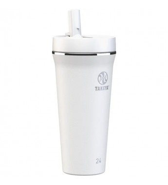  Vaso Takeya Straw Lid 51654 de 24oz (700mL) - Arctic 