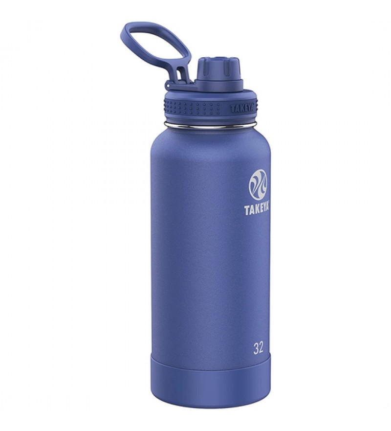 Termo Takeya Bottles Pickleball Sport Spout Lid 53001 de 32oz (950mL) - Rally Blue