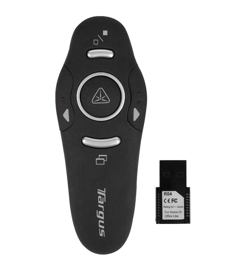 Presentador Laser Targus AMP16US 40m/Pila AAA/USB - Negro