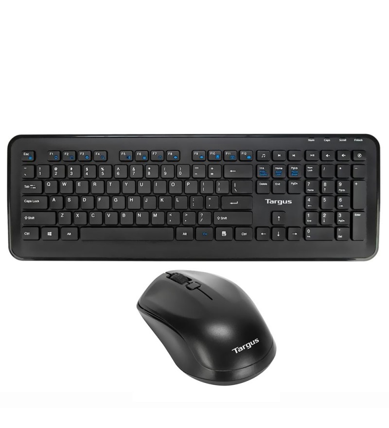 Kit Teclado Targus + Mouse KM610 Wireless (Ingles) - Negro