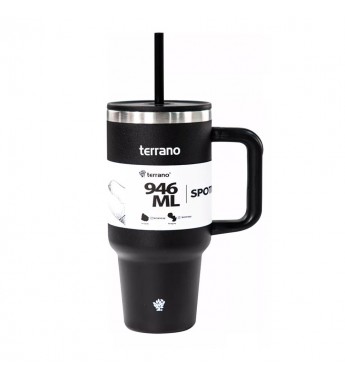 Vaso Térmico Terrano Spotie Cup de 946mL - Negro