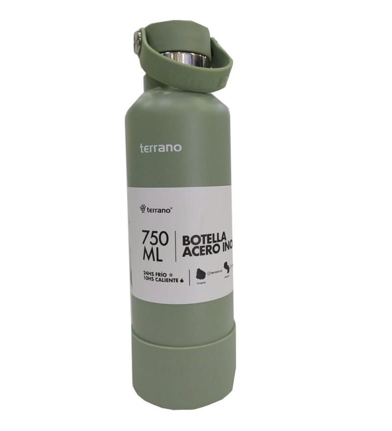 Termo Terrano B0402001467 de 750mL - Verde Oliva 