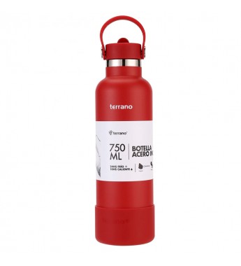  Termo Terrano B0402001010 de 750mL - Rojo