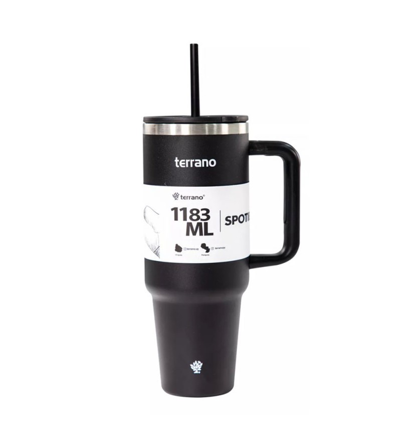 Vaso Térmico Terrano Spotie Cup de 1.183mL - Negro