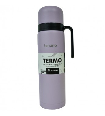 Termo Terrano AC409023504 de 1L - Lila (Manija Rígida) 