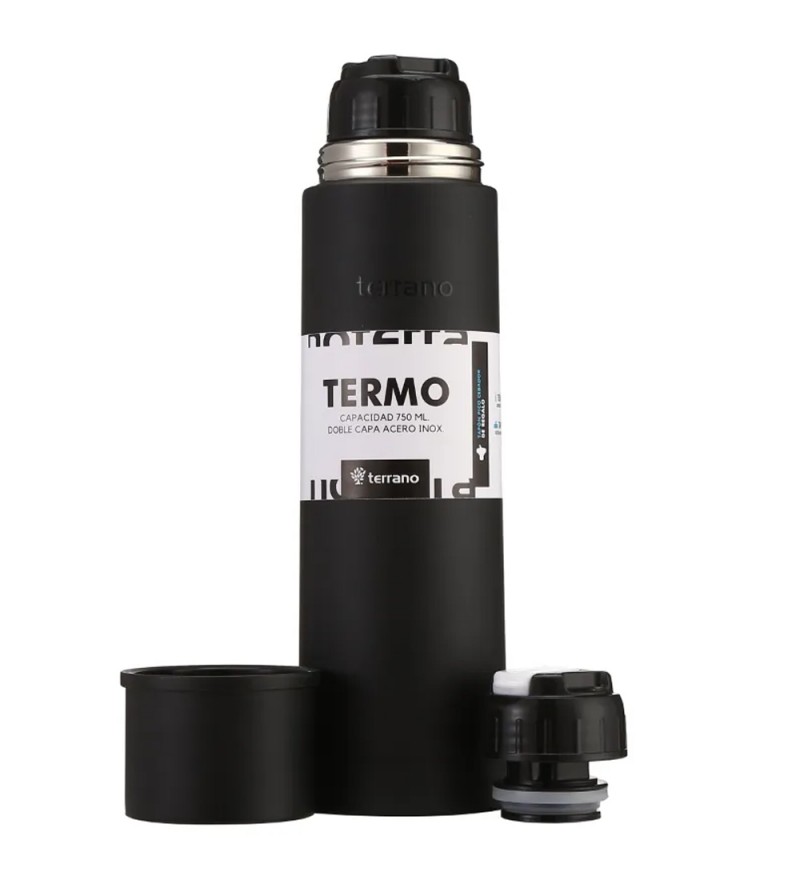 Termo Terrano Bala AC402022005 de 750mL - Black