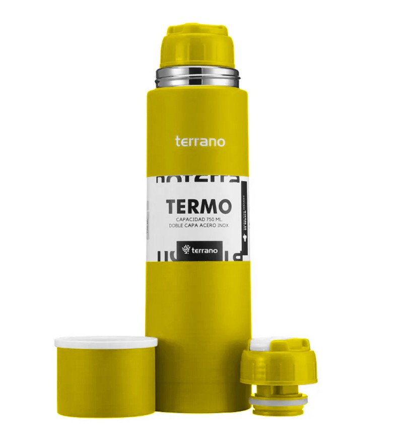 Termo Terrano Bala AC402022020 de 750mL - Strong Yellow