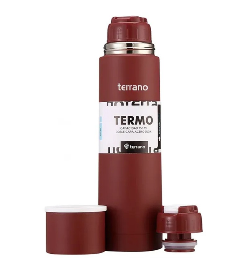 Termo Terrano Bala AC402022021 de 750mL - Bordeaux