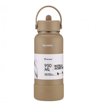 Termo Terrano B0402009472 con Pico de 950mL - Arena