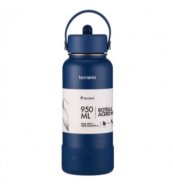 Termito Terrano B0402009086 Acero Inox de 950mL - Azul