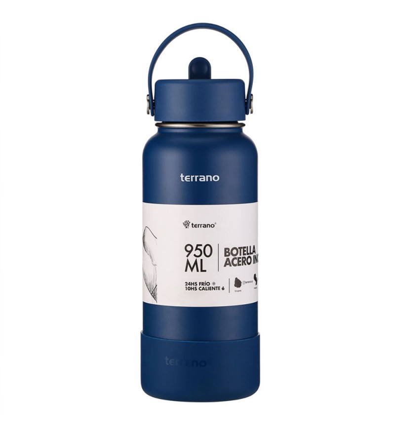 Termito Terrano B0402009086 Acero Inox de 950mL - Azul