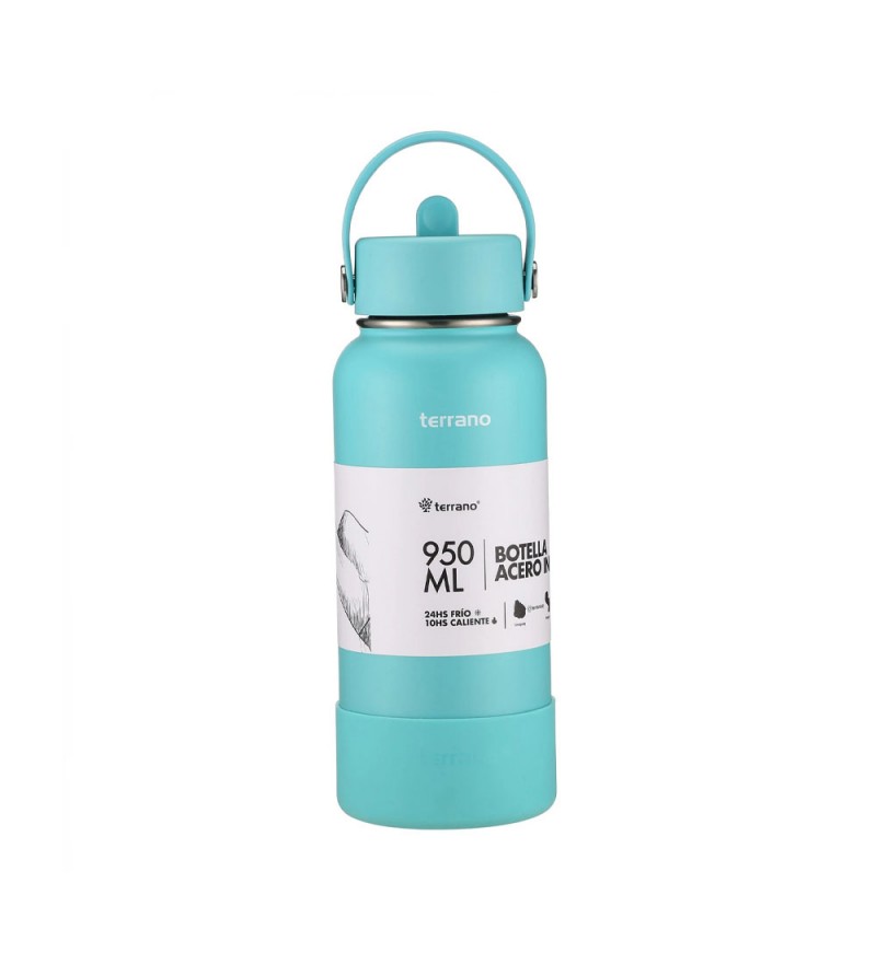 Termo Terrano 0402009027 Acero Inox de 950mL - Celeste