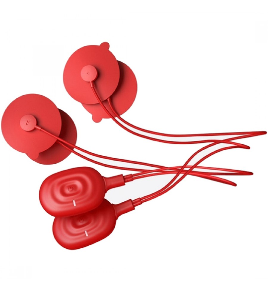 Electroestimulador Therabody PowerDot 2.0 DUO Bluetooth - Rojo