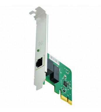 Placa de Red TP-Link TG-3468 con Gigabit Ethernet/Realtek RTL8168E 10/100/1000Mbps - Plata/Verde